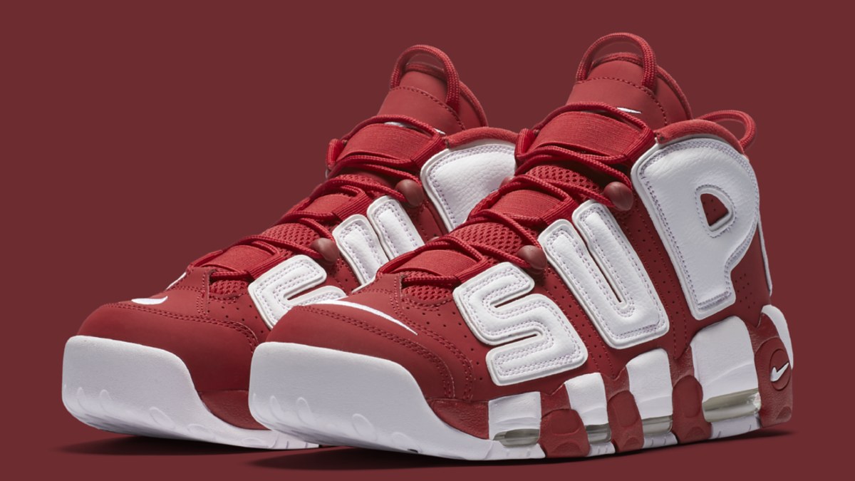 Nike Air More Uptempo "Supreme": Ikon Streetwear yang Menggabungkan Keberanian dan Warisan