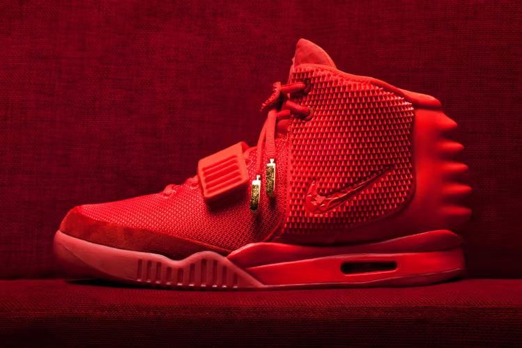 Nike Air Yeezy 2 ‘Mismatch’ Sample Signed by Kanye West