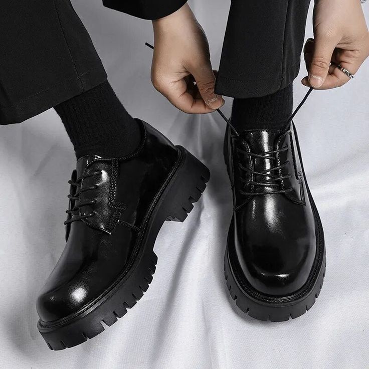 Chunky Derby Shoes