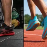 sepatu lari vs gym