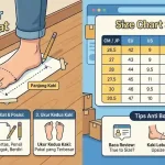 Panduan Cara Ukur Kaki & Baca Size Chart Sepatu